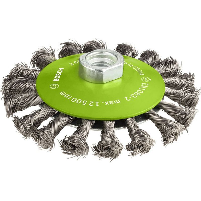 Bosch - Rotierende Drahtbürste PRO Stainless Steel heavy 2608622109 Kegelbürste 115 x