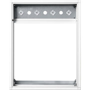 Siedle&Söhne - Montageelement für Türstation Kombirahmen KR 614-1/1 W weiß