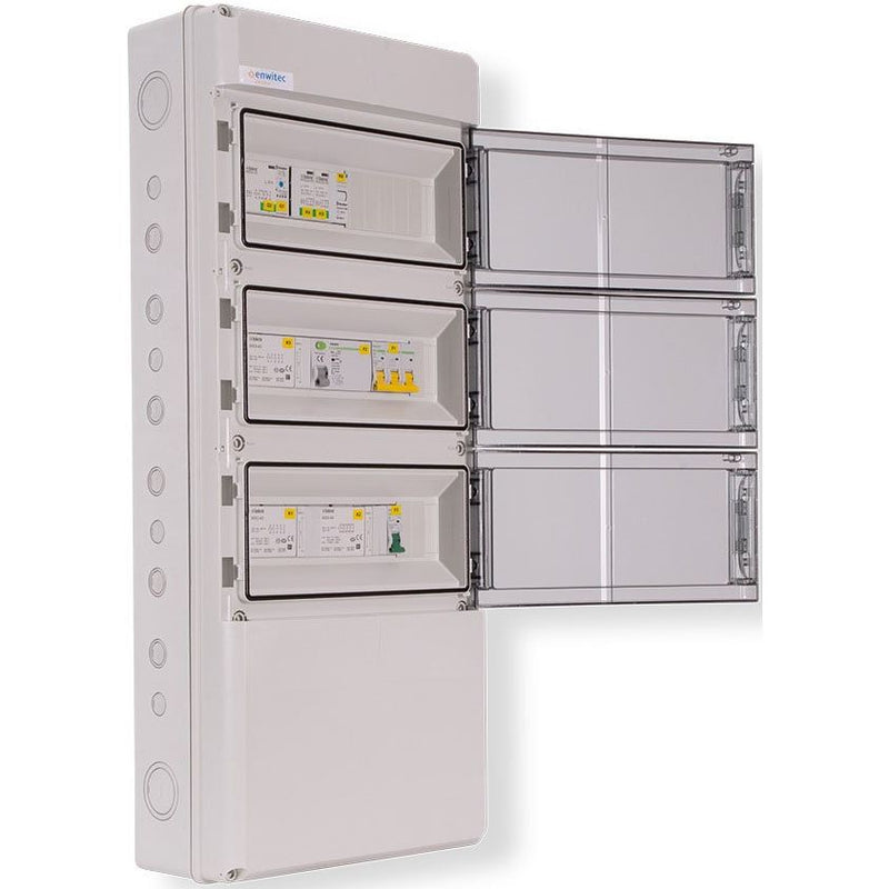 enwitec electronic - Zubehör/Ersatzteile für regenerative Energieerzeugung Netzumschaltbox 10016114 63A-gesplittete Last