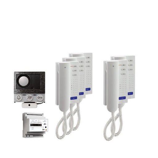 TCS Tür Control - Türsprech-Set audio:pack Einbau PAIH050/004 für 5 Wohneinheit