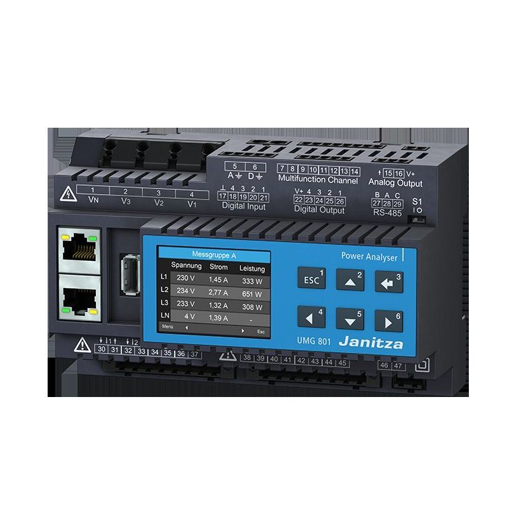 Janitza Electronic - Kombimessgerät Modular erweiterbarer 5231003 Netzanalysator