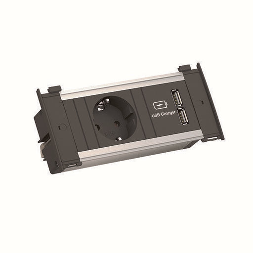 Bachmann - Mehrfachsteckdose Steckdosenleiste 927.251 KAPSA XS 1xCEE7/3