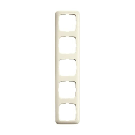 Busch-Jaeger - Abdeckrahmen Rahmen 5-fach 2515-212 weiß, senk.+ waage