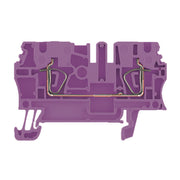 Weidmüller - Durchgangs-Reihenklemme Klemme ZDU 2.5 VI Federanschl.,2.5mm² − 100 Stück