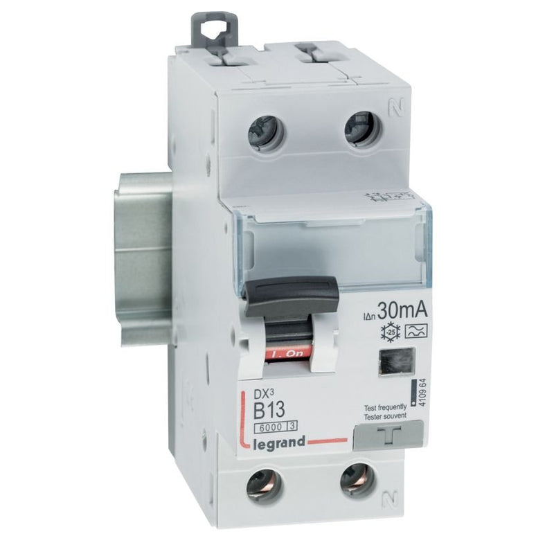 Legrand - Kombination FI-Schalter/Leitungsschutzschalter FI/LS-Schalter Legrand 410964 B-Charakt., 13A, 6kA