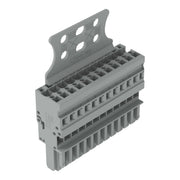 WAGO - Ein- und mehrpolige Klemmenleiste 1-Leiter-Federleiste 769-112/145-000 CAGECLAMP,4mm²,gr − 10 Stück