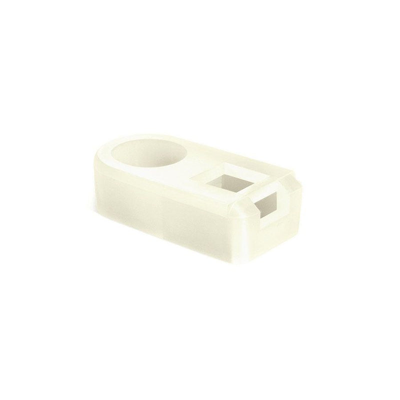 HellermannTyton - Befestigungssockel und -element für Kabelbinder Befestigungssockel FH18-N66-NA-D1 − 500 Stück