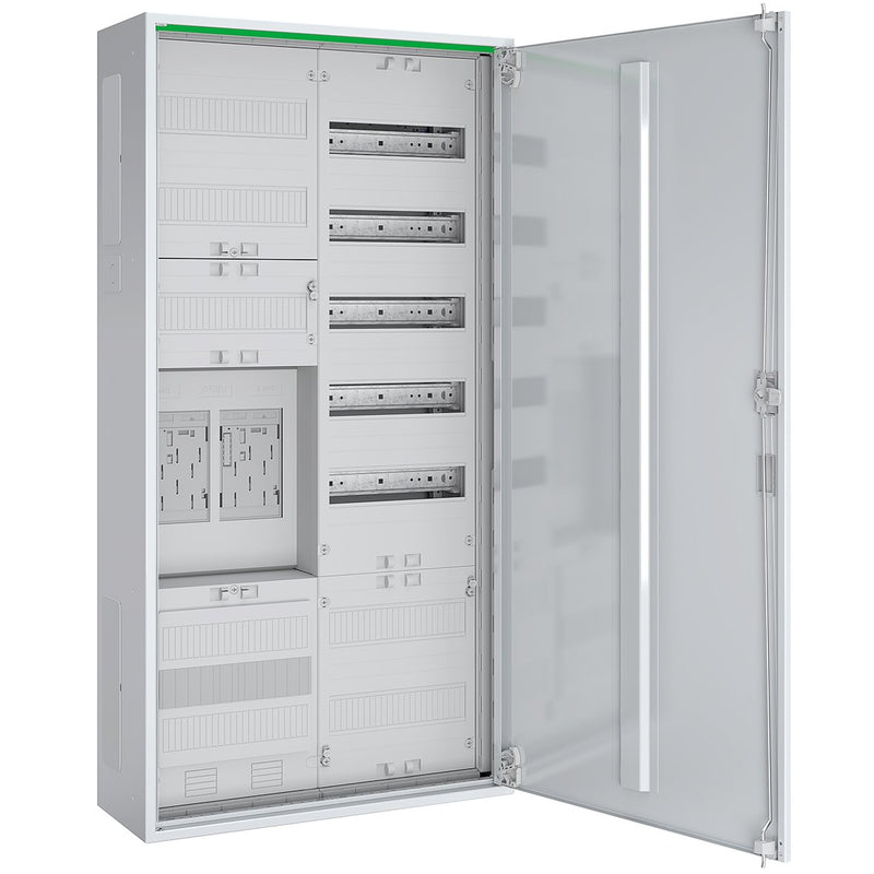 ABN - Zähler-Komplettschrank Zählerschrank ABNRS207E0012 eHZ 2Z