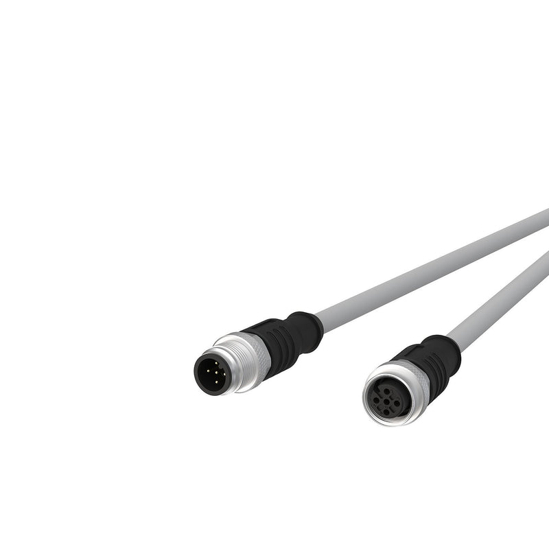 Metz Connect - Konfektioniertes Sensor-Aktor-Kabel Sensor-/Aktorleitung 142MJA12050 A-kodiert,5,0m,M12