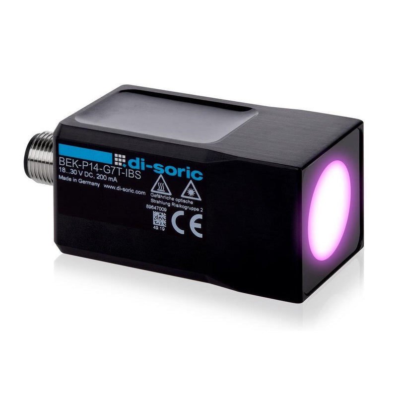 Di-soric - Maschinen- und Werkbankleuchte Spotbeleuchtung BEK-P14-G7T-IBS UV, 14 °