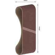 Bosch - Schleifpapier/Schleifvlies PRO X440 Schleifband, 100 2608606142 x 620 mm G60 3-tlg