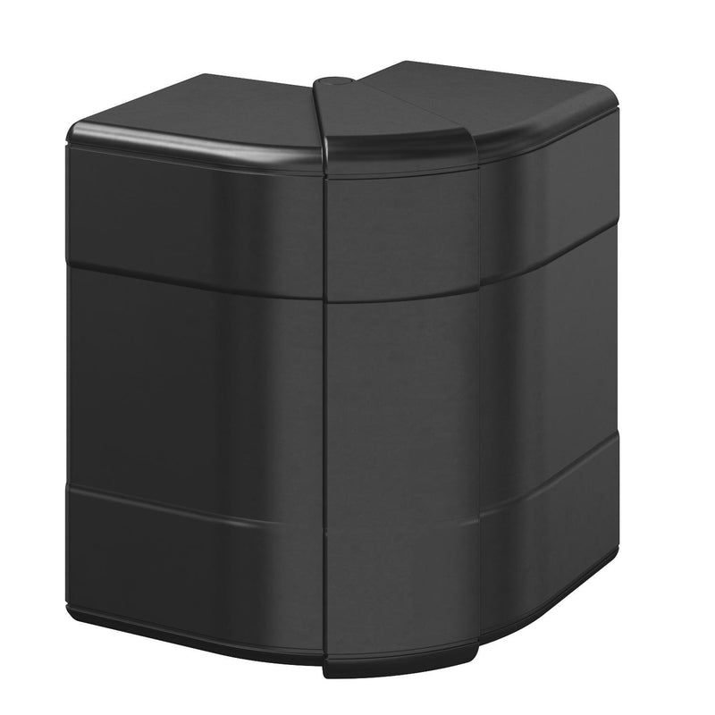 OBO Bettermann - Außeneck für Geräteeinbaukanal Außeneck variabel GK-AH53100SW 110x88x88 sw