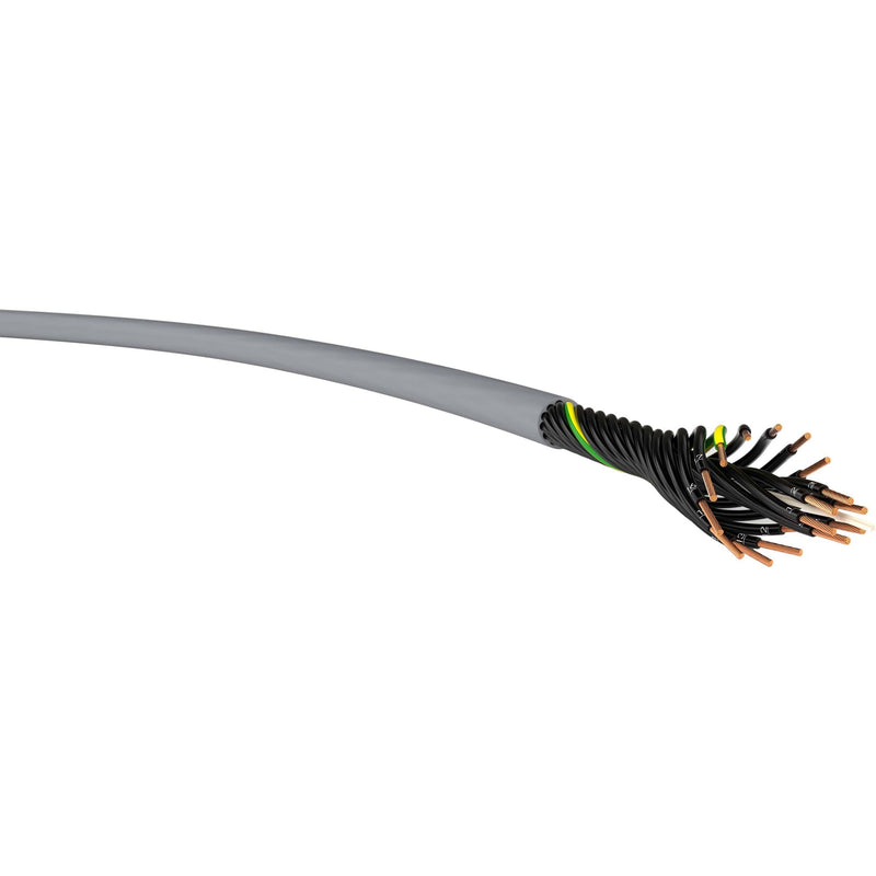Klimaprime - Energiekabel < 1 kV, für ortsveränderlichen Einsatz YSLY-JZ 21x0,75 Tr.500 YSLY-JZ 21x0,75 Steuerleitung