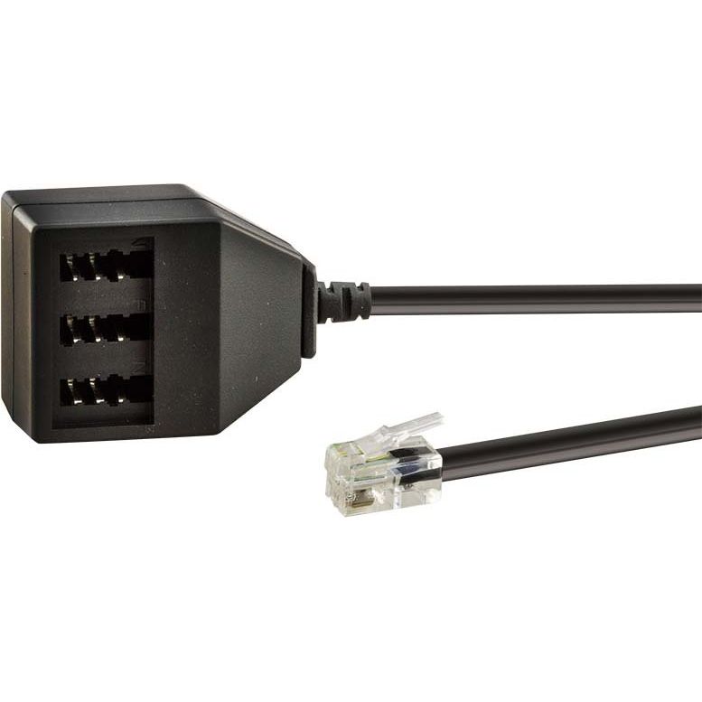 E+P Elektrik - Kommunikationstechnik-Adapter Western-Adapter T 119/02 LOSE 0,2m,IEC/Siemens-N