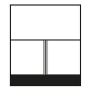 Jung - Abdeckung/Bedienelement für Installationsschalterprogramme Tastensatz aws LS 4093 TSA WW komplett − 1 Stück