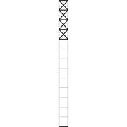 Siedle&Söhne - Kommunikations-Säule Kommunikations-Stele KS 613-4 AG anthrazitgrau