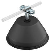 OBO Bettermann - Dachleitungshalter für Blitzschutz Dachleitungshalter 165 KRB SO 8mm − 9 Stück