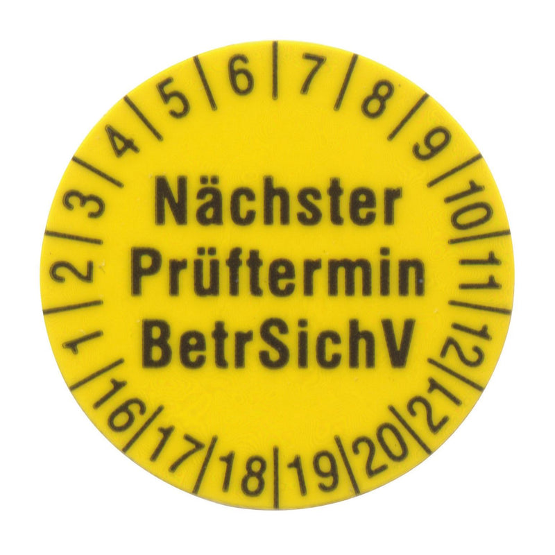 Beha-Amprobe - Kennzeichnungsmaterial Prüfetiketten FTC00001238D(VE250) 15mm