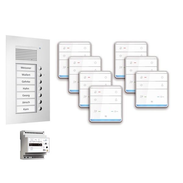 TCS Tür Control - Türsprech-Set pre:pack Audio UP 7WE PPUF07-EN/01 m.Außenstation PUK