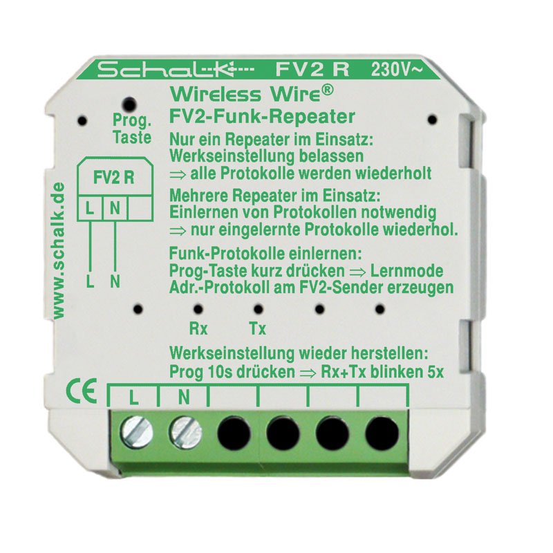 Schalk - Funksender Funk-Repeater UP FV2 R − 1 Stück