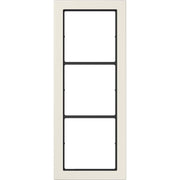 Jung - Abdeckrahmen Rahmen 3-fach ws FD 983 W waage/senkrecht