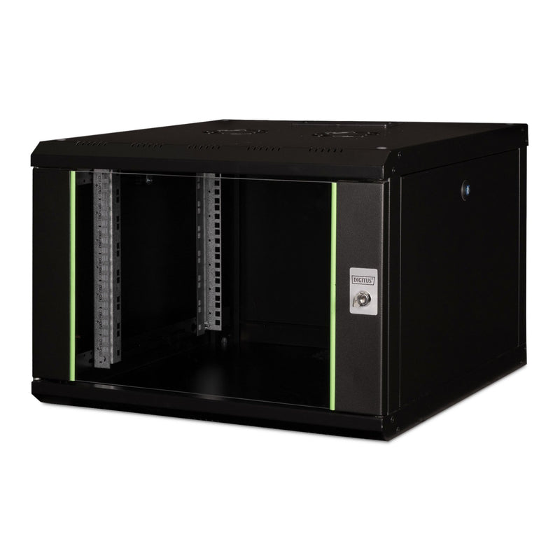 DIGITUS - Netzwerk-/Serverschrank Wandgehäuse DN-19 07U-6/6-SW 600x600mm