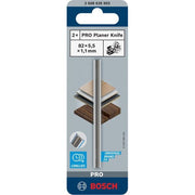 Bosch - Zubehör/Ersatzteile für Hobel PRO Hobelmesser, 82 x 5,5 2608635903(VE2) x 1,1 mm, 2 Stk