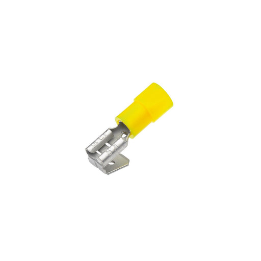 Cimco Werkzeuge - Rund-/Flachsteckverbindung Flachsteckhülse 180284 6,3x0,8 − 100 Stück