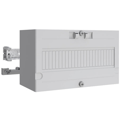 ABN - Verteilerfeld für Installationsverteiler Reiheneinbaugerätemodul ABNPB101R4231 tief BxH:250x150mm