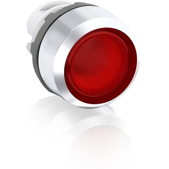 ABB Stotz S&J - Frontelement für Drucktaster Leuchtdrucktaster-Vorsatz MP2-21R rot