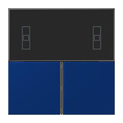 Jung - Abdeckung/Bedienelement für Installationsschalterprogramme Tastensatz 3fach LC 4093 TSA 261 bleu outremer fonce