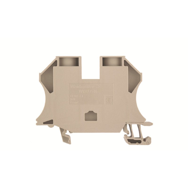 Weidmüller - Durchgangs-Reihenklemme Klemme WDU 35N IR Schraubanschl.,35mm² − 20 Stück