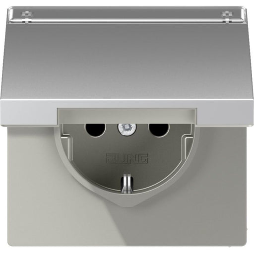 Jung - Steckdose SCHUKO-Steckdose 16A 250V AL 1520 NAKL Klappdeckel