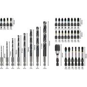 Bosch - Werkzeugset PRO Impact Metal Set, 2608521U80VE(35) Display, 6 x 35-tlg