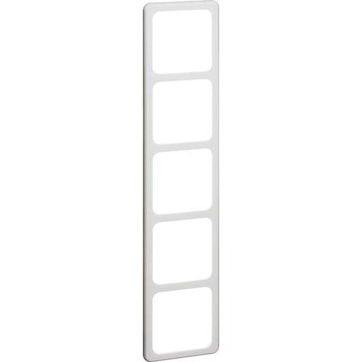 Peha - Abdeckrahmen Rahmen 5-fach ws D 80.675 W waage/senkrecht