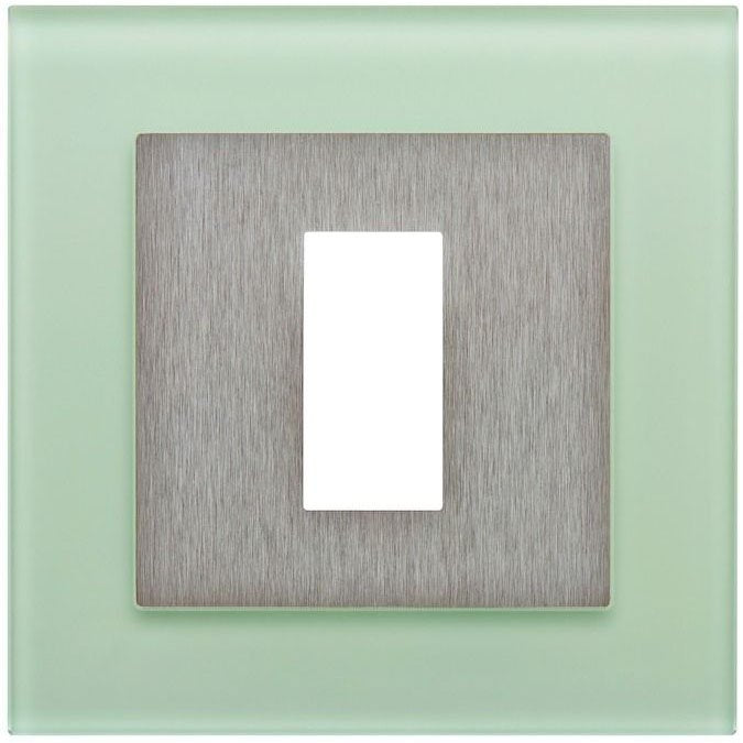 Ekey (AT) - Abdeckrahmen Abdeckung FS UP 101 704 IP44 glas mint