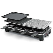 Rommelsbacher - Raclette 8er RCS 1350 Wechselplatten+Stein