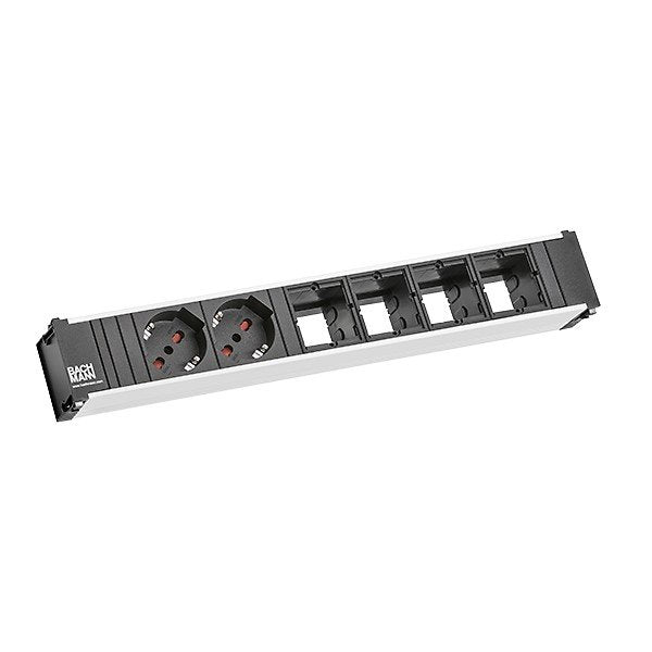 Bachmann - Mehrfachsteckdose Steckdosenleiste CONI 9.120.056 2xP40 4xCM Strom0,2m