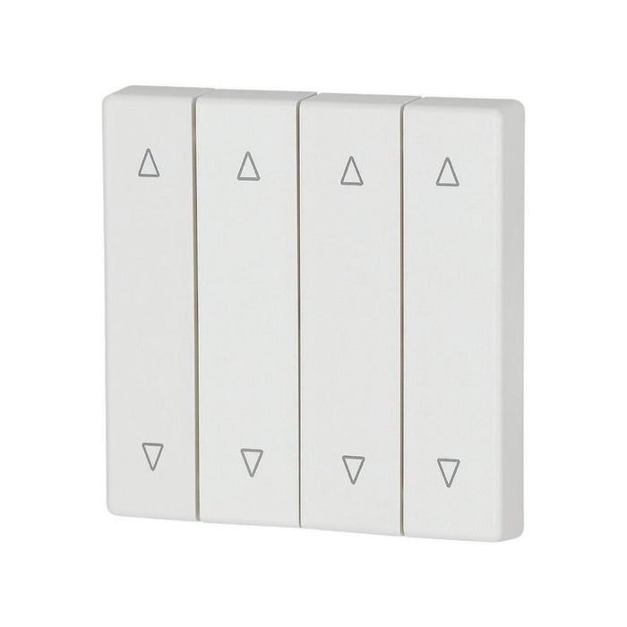 Eaton - Abdeckung/Bedienelement für Installationsschalterprogramme Wippe 4-fach CWIZ-04/58 weiß signal, Jalo  − 1 Stück

