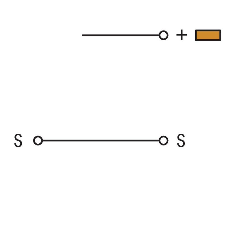 WAGO - Initiator/Aktor-Reihenklemme 3-Leiter-Aktorenklemme 280-555 2,5 mm²,grau − 50 Stück