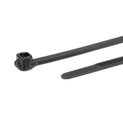 HellermannTyton - Kabelbinder X80L PA66HIRHS BK100 385x4,65, schwarz − 100 Stück
