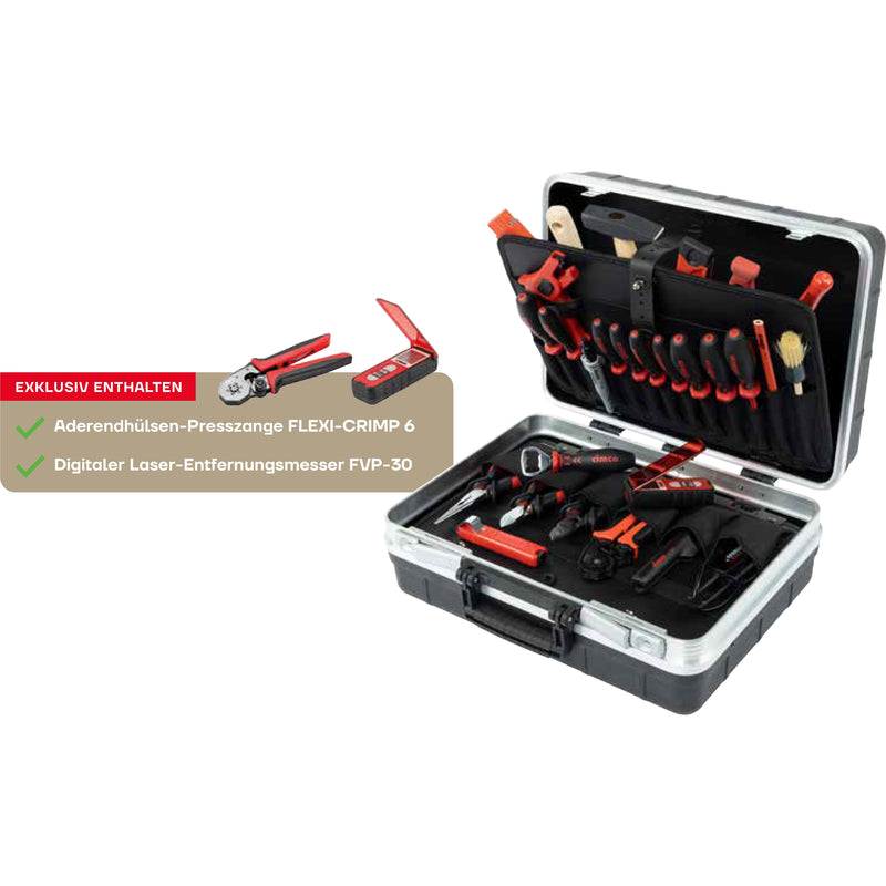 Cimco Werkzeuge - Werkzeugset Azubi - Koffer Set L 172023