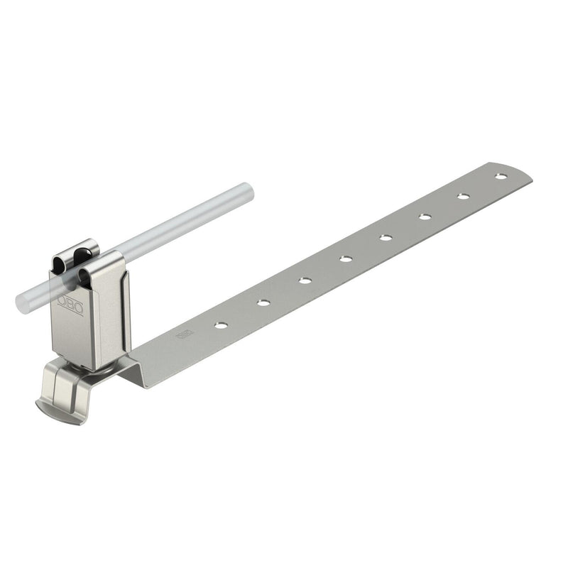 OBO Bettermann - Dachleitungshalter für Blitzschutz Dachleitungshalter 157 F-VA 280 35 35mm − 20 Stück