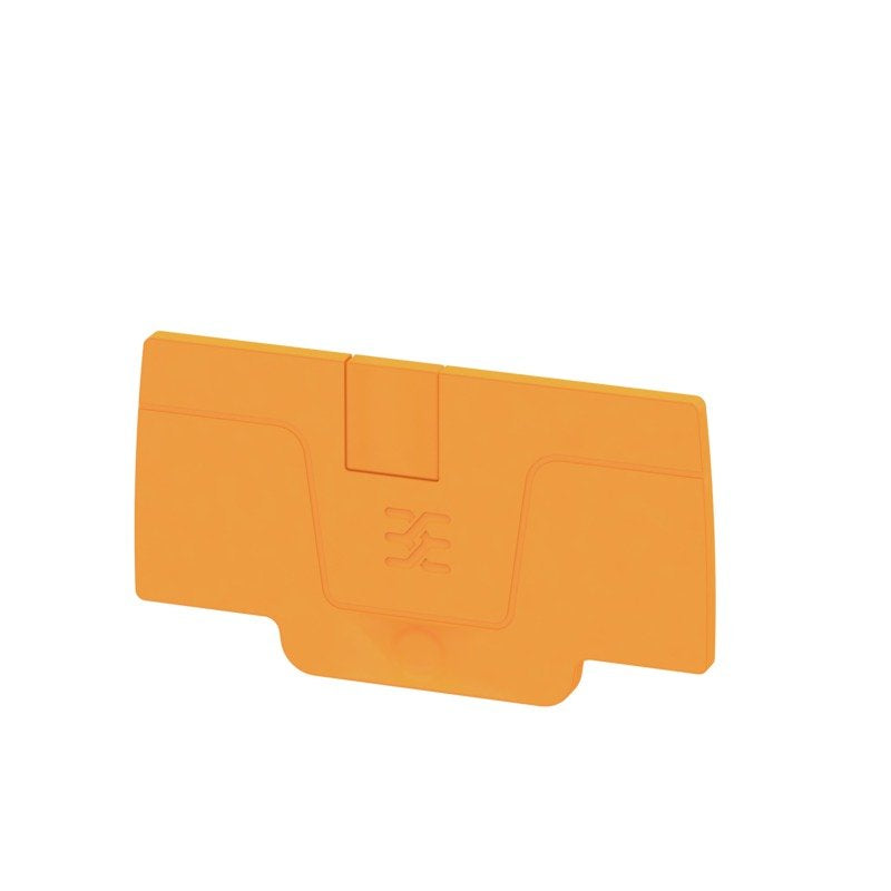 Weidmüller - Abschluss- und Zwischenplatte für Reihenklemme Abschlussplatte AEP 2C 4 OR 58mmx2.1mm,or − 50 Stück
