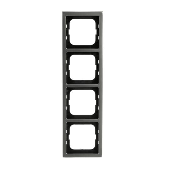 Busch-Jaeger - Abdeckrahmen Rahmen 4-fach 1724-866K pur edelstahl
