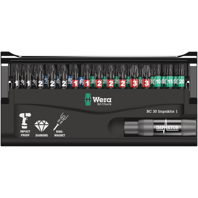 Wera - Bit-Set Bit-Sortiment 057690 30-tlg
