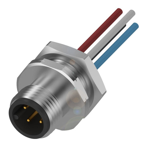 Balluff - Rundsteckverbinder, feldkonfektionierbar (Industriesteckverbinder) Flanschsteckverbinder BCC M454-000#BCC0CZ3 − 1 S
