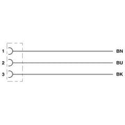 Phoenix Contact - Konfektioniertes Sensor-Aktor-Kabel Sensor-/Aktor-Kabel SAC-3P-10,0-PUR/DTFS