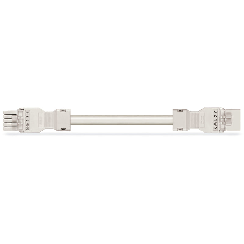 WAGO - Konfektionierte Leitung für steckbare Gebäudeinstallation konfekt.Verbindungsleitung 891-8995/006-802 Eca,Buchse Stecker