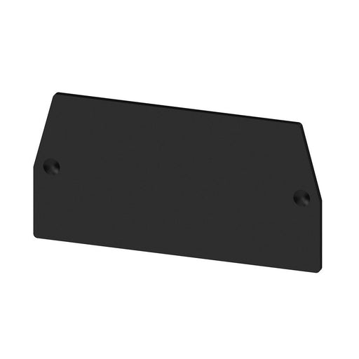 Weidmüller - Abschluss- und Zwischenplatte für Reihenklemme Abschlussplatte WAP WTL 6 SW 68.5mmx1.5mm − 20 Stück